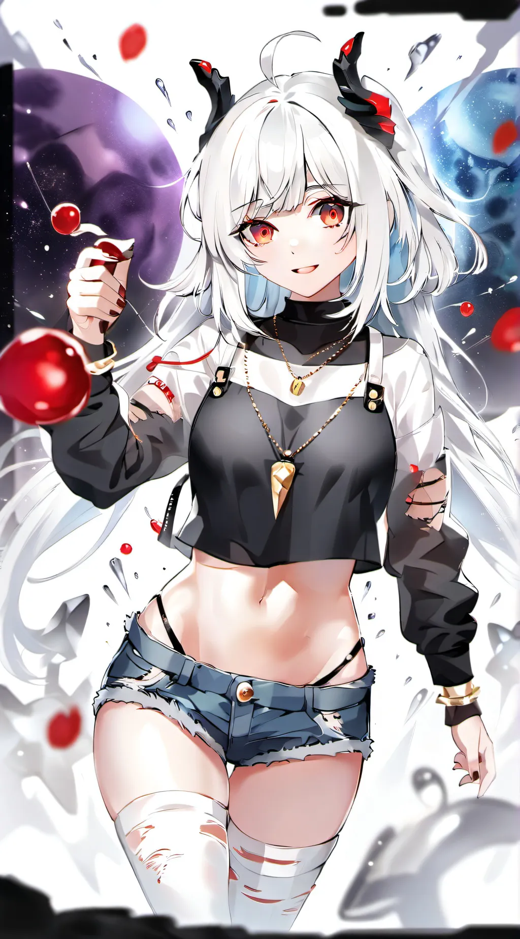 ai character: TADC in you house background