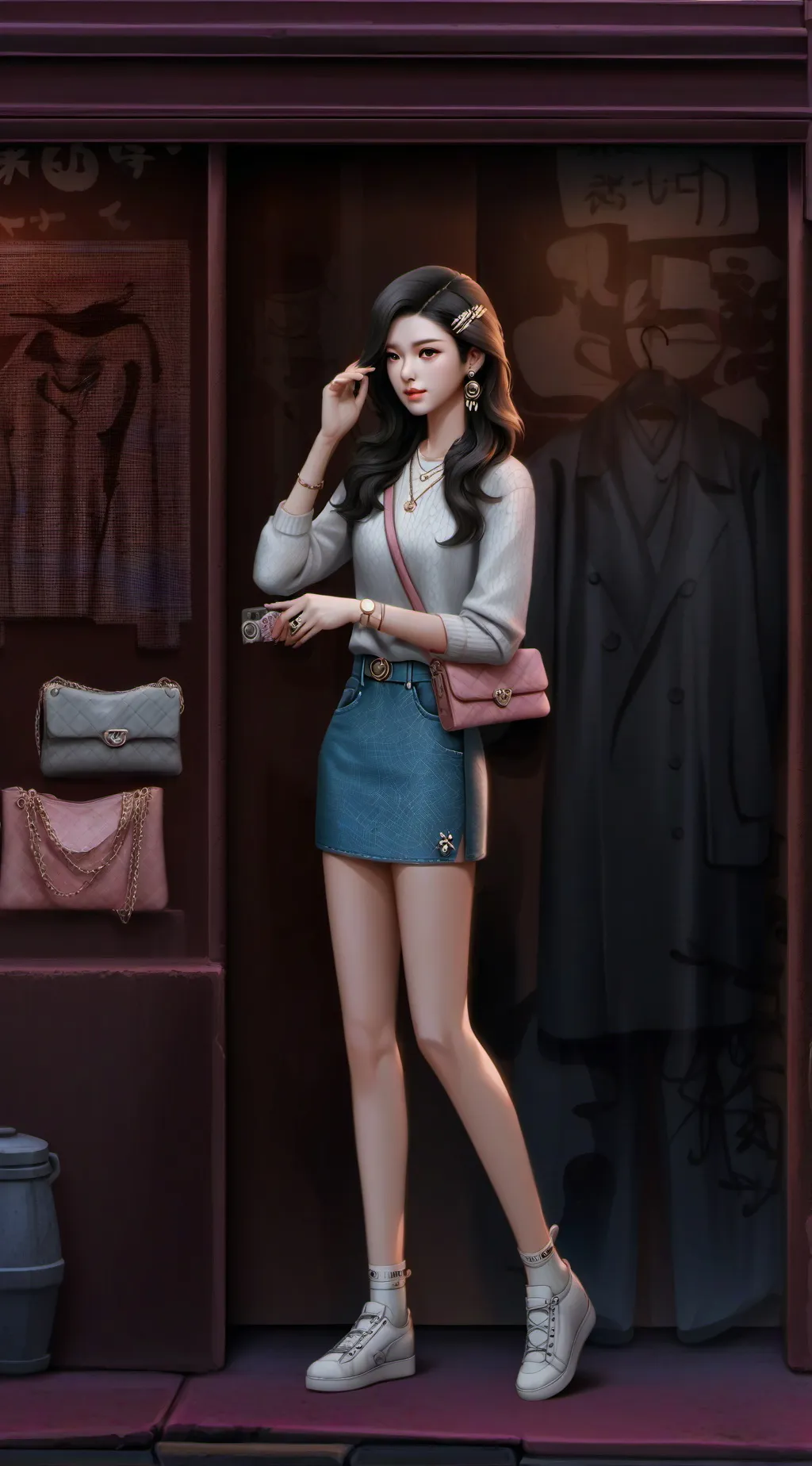 ai character: Mayla background