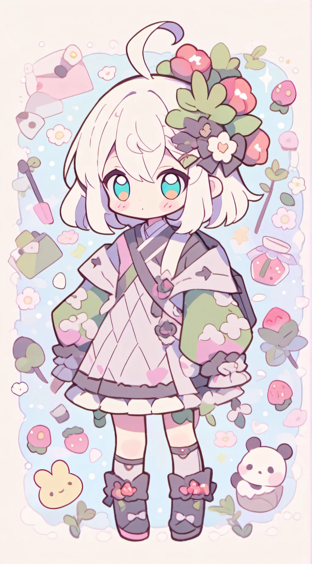 ai character: Nele background