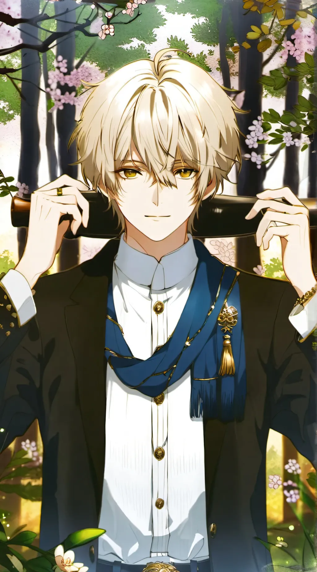 ai character: Down background