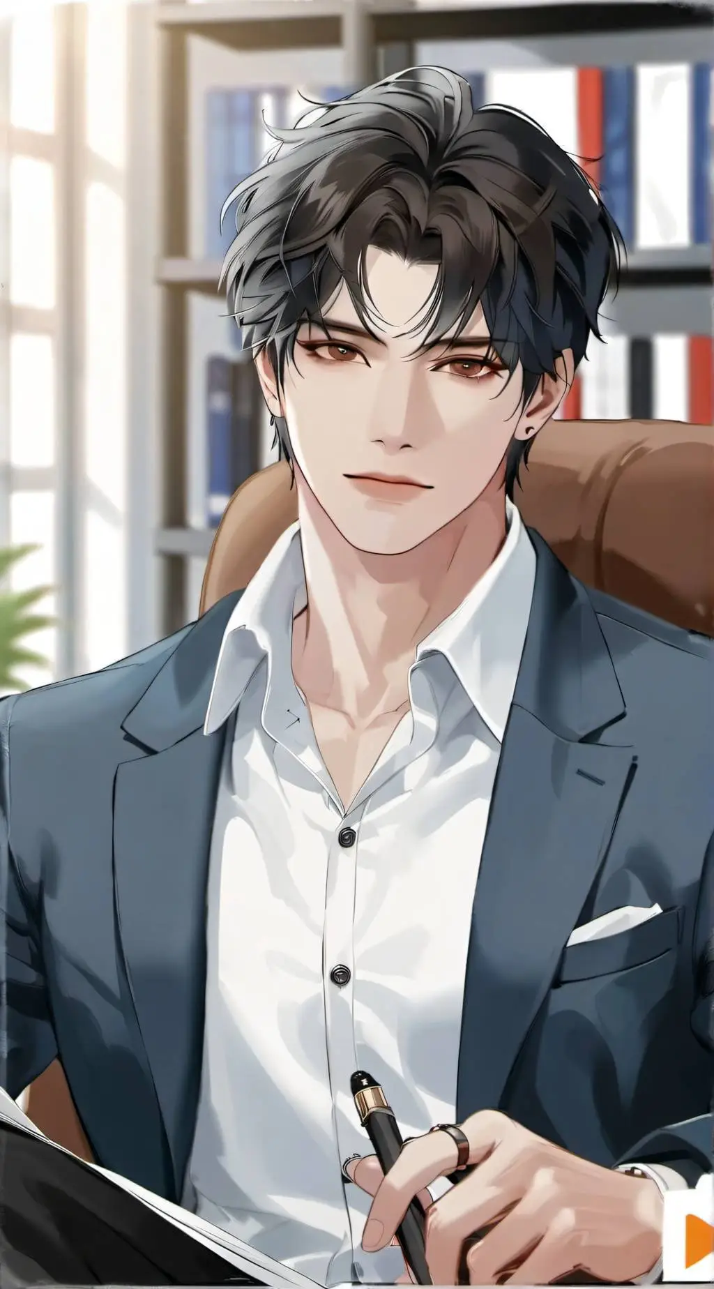 Talkie AI - Chat with Si Woo (Therapist)