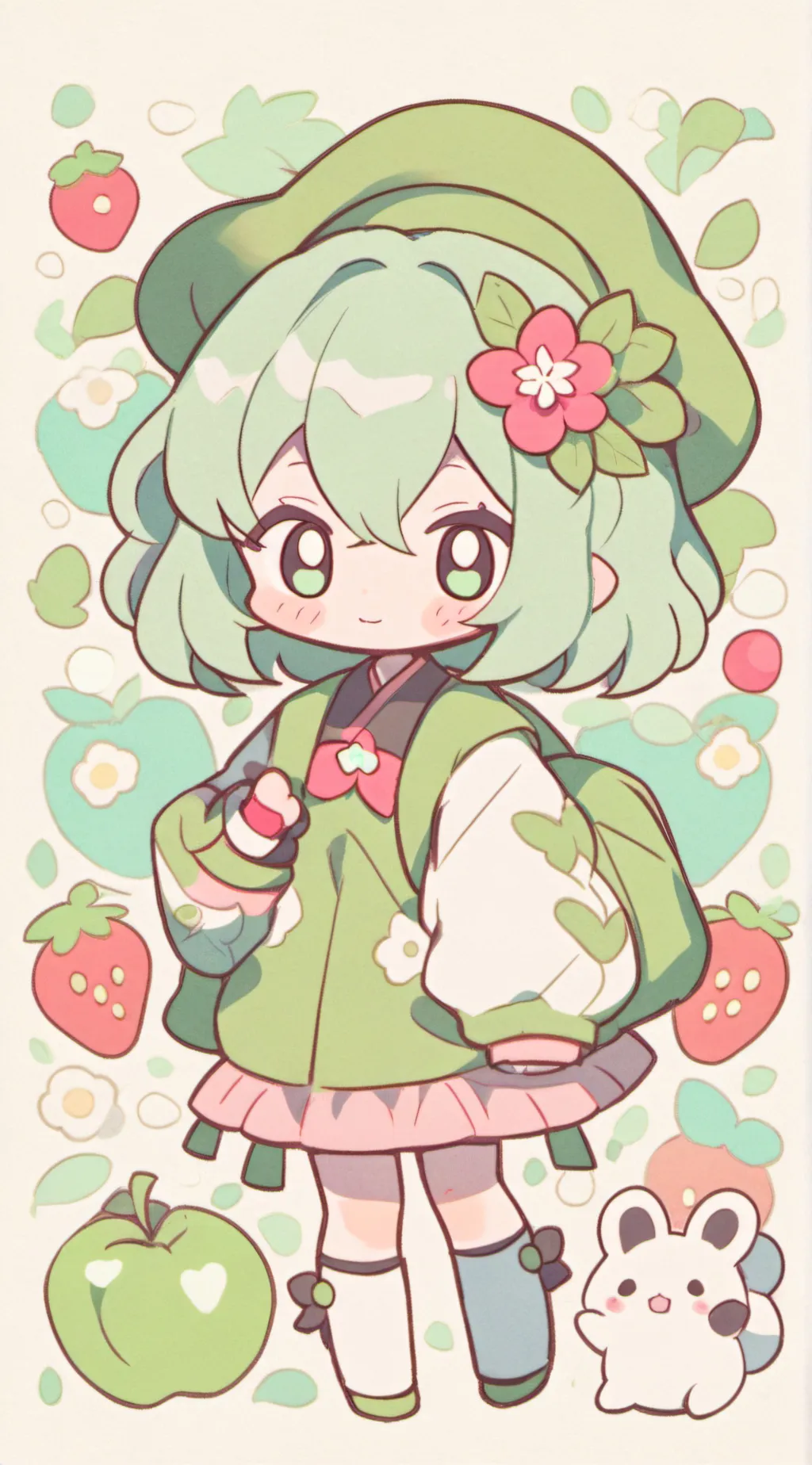 ai character: Ava  background