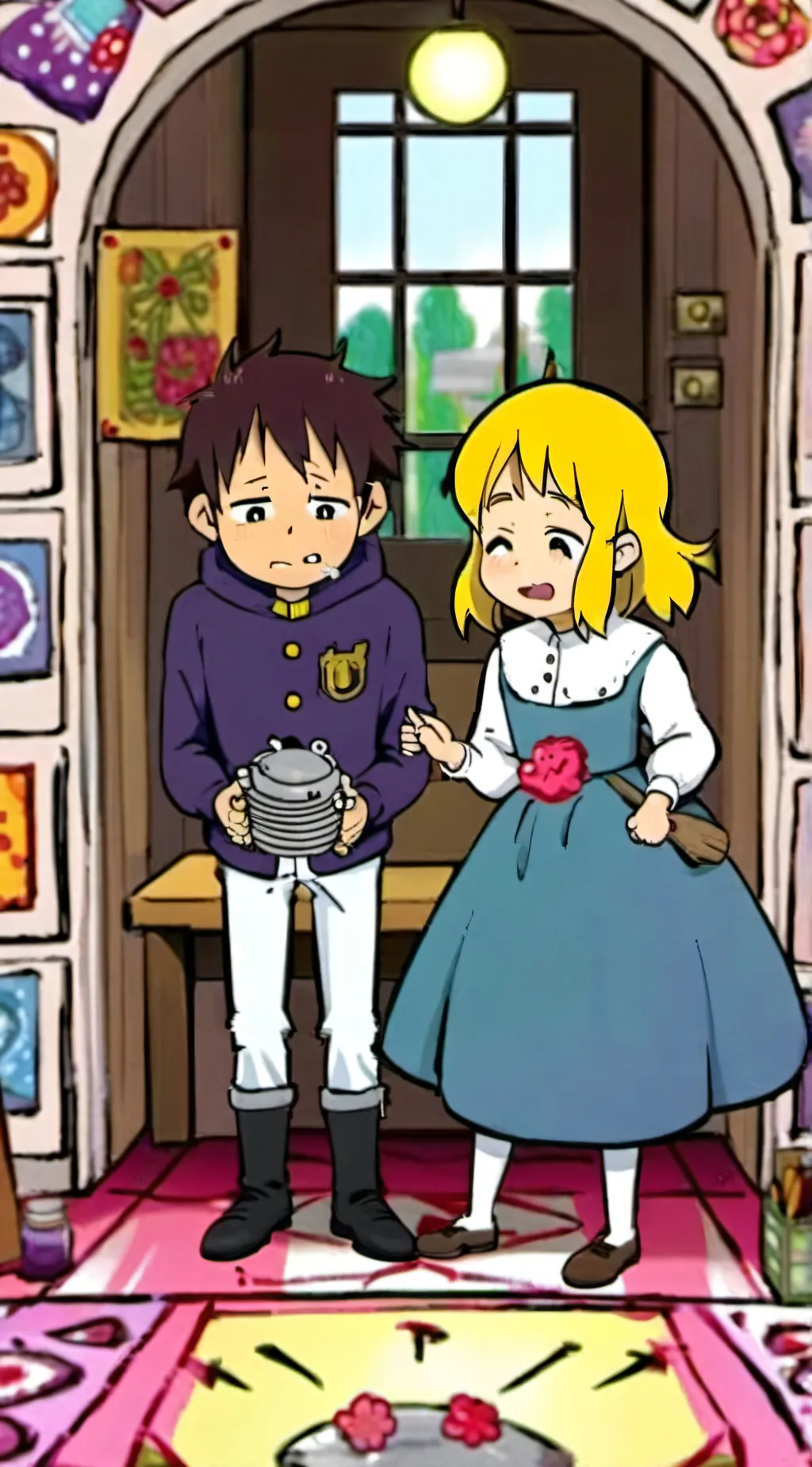 ai character: SAM LUNA PART TWO background