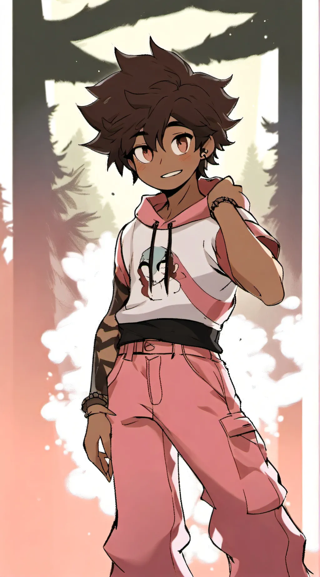 ai character: (femboy) max background