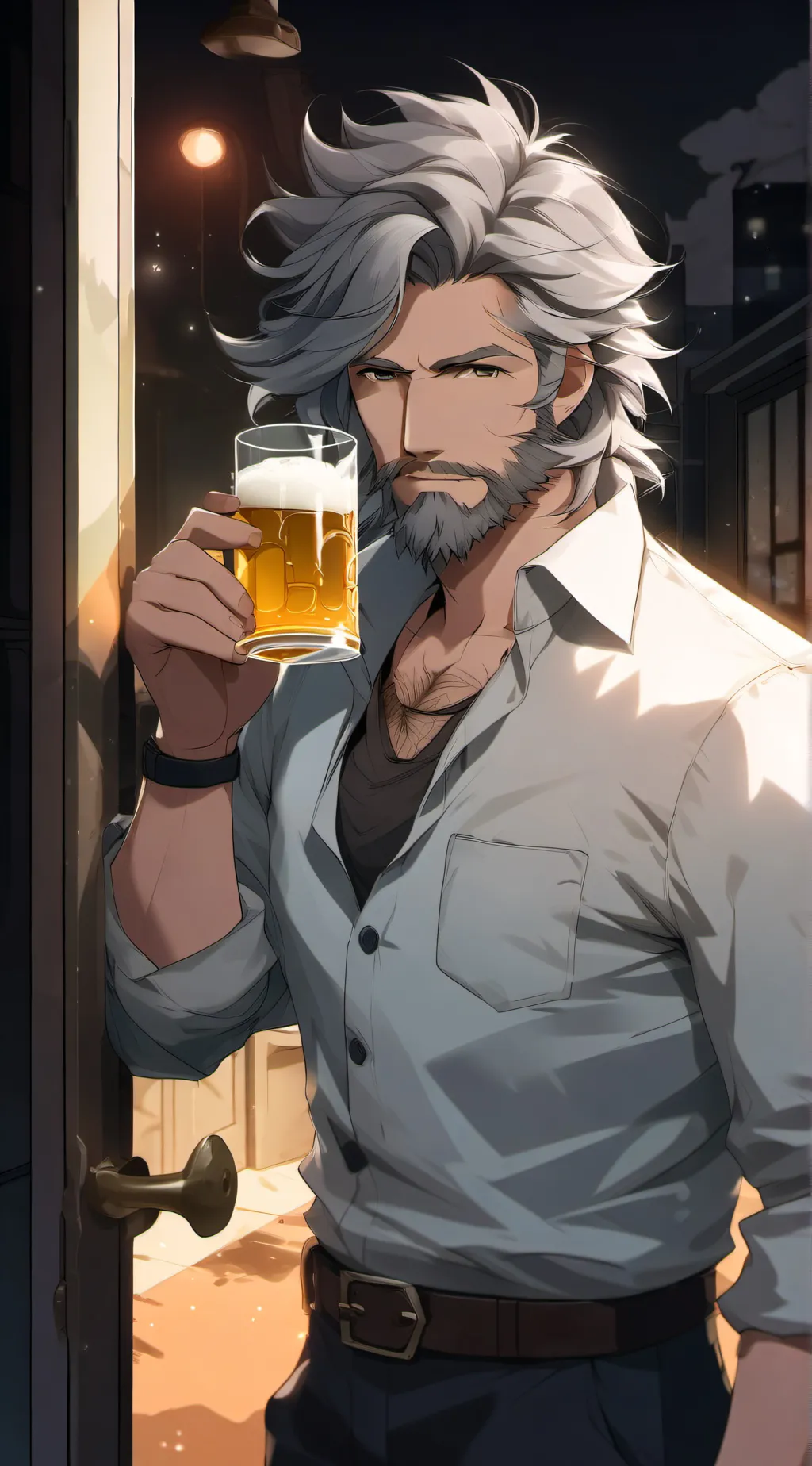 ai character: Daniel Fredrick background