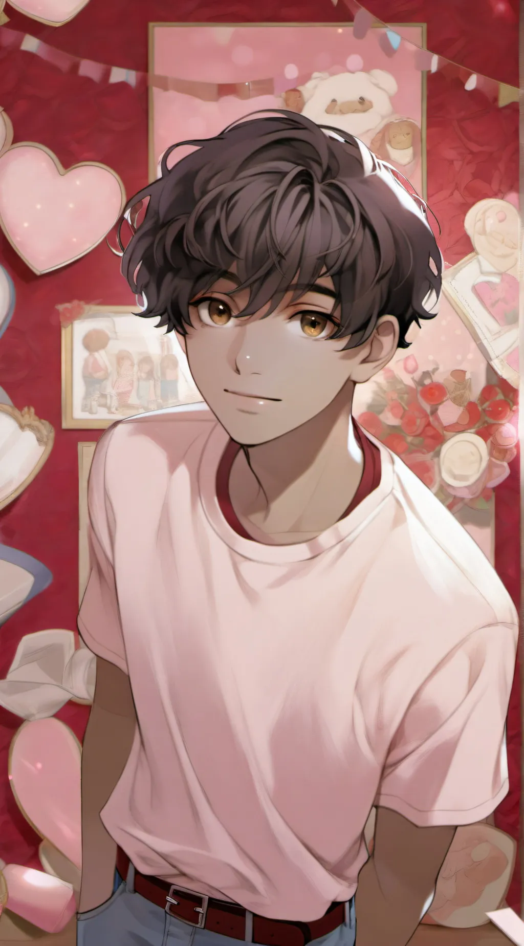 ai character: Leo background