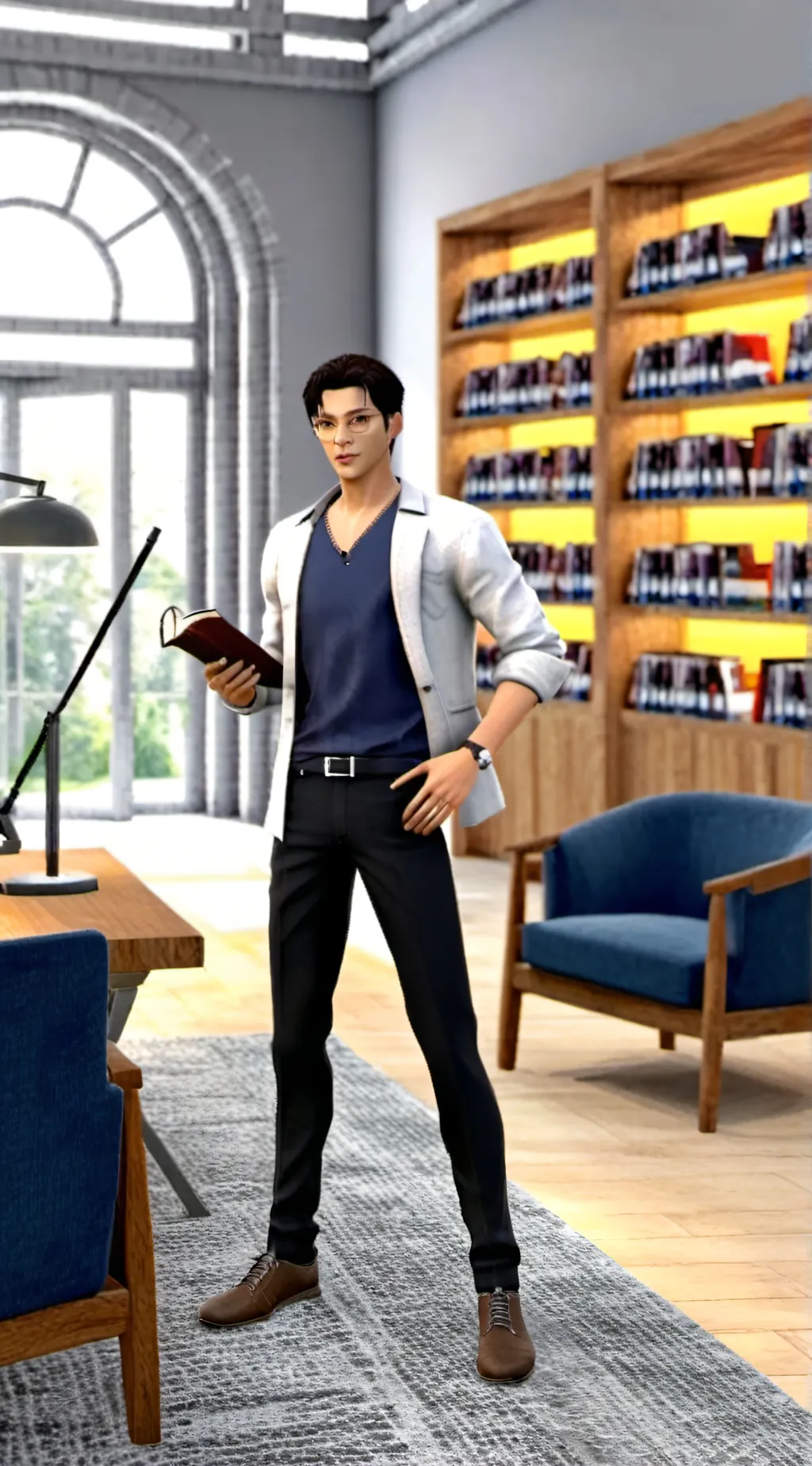 ai character: Rahul background