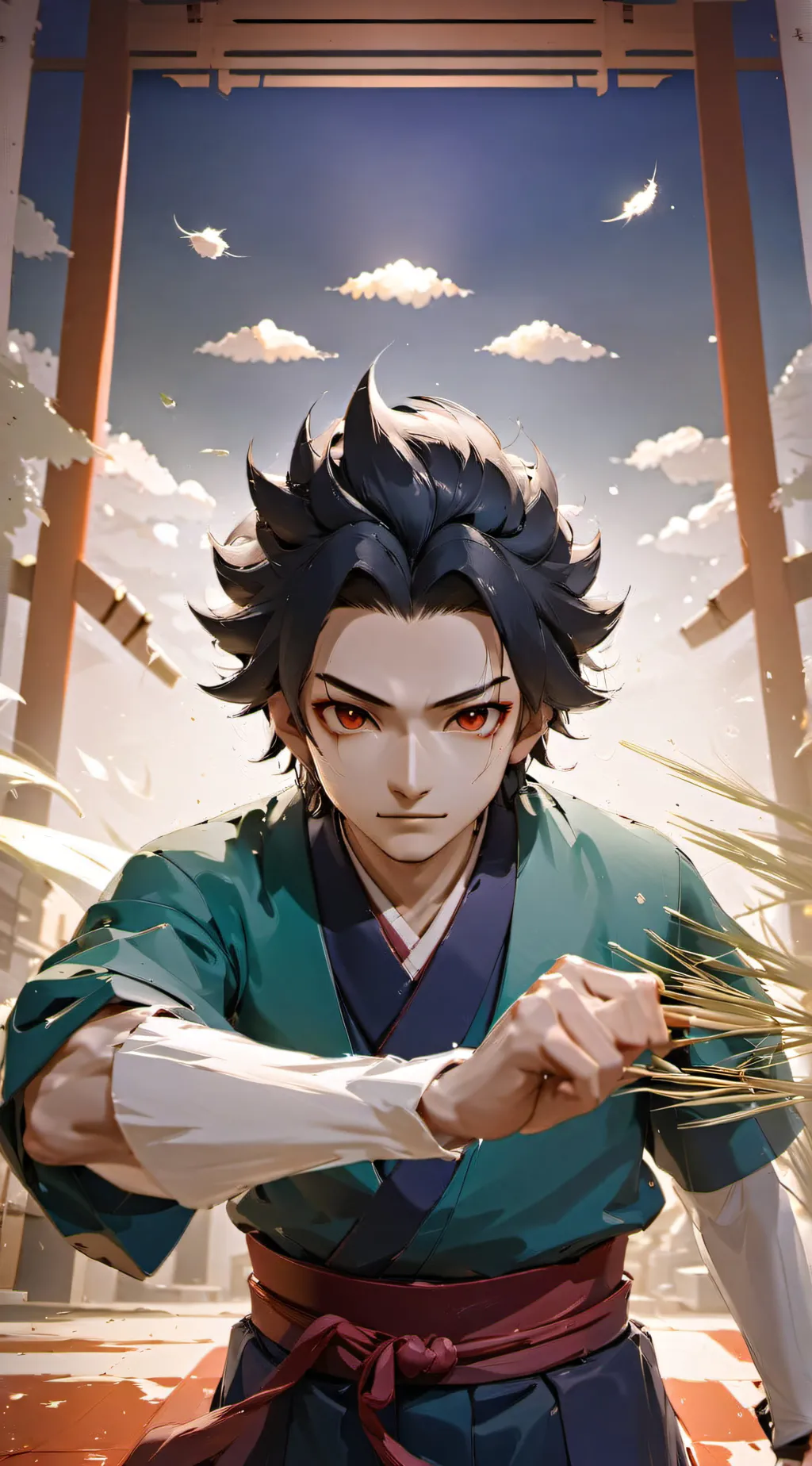 ai character: Shinji background