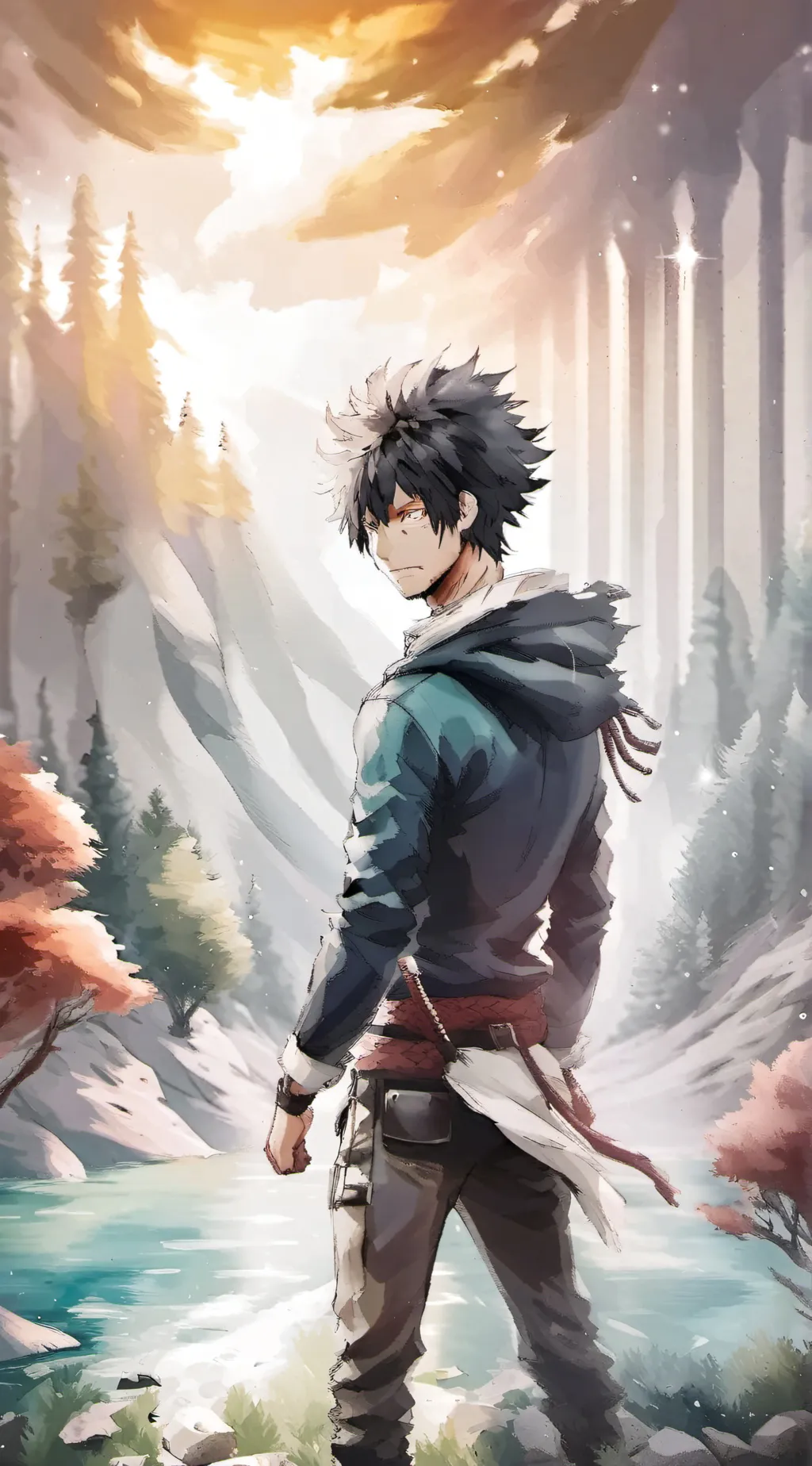 ai character: mha background