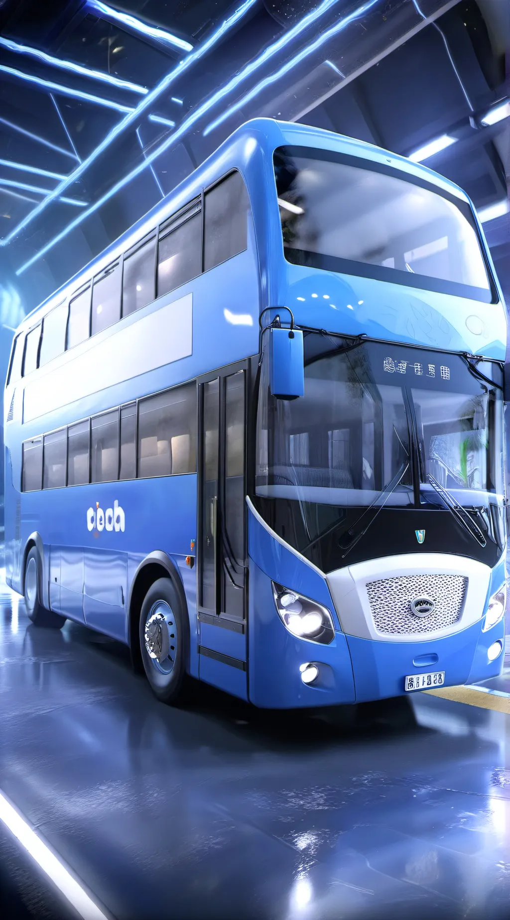 ai character: tayo bus roleplay background