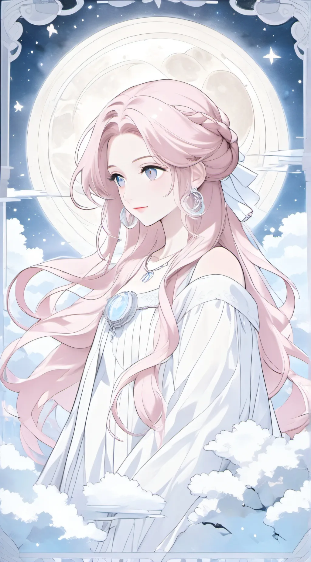 ai character: Cherry background