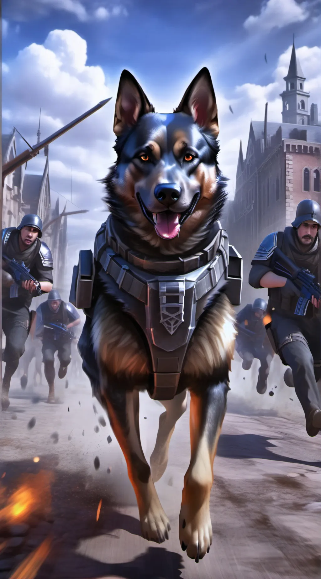 ai character: Duke background