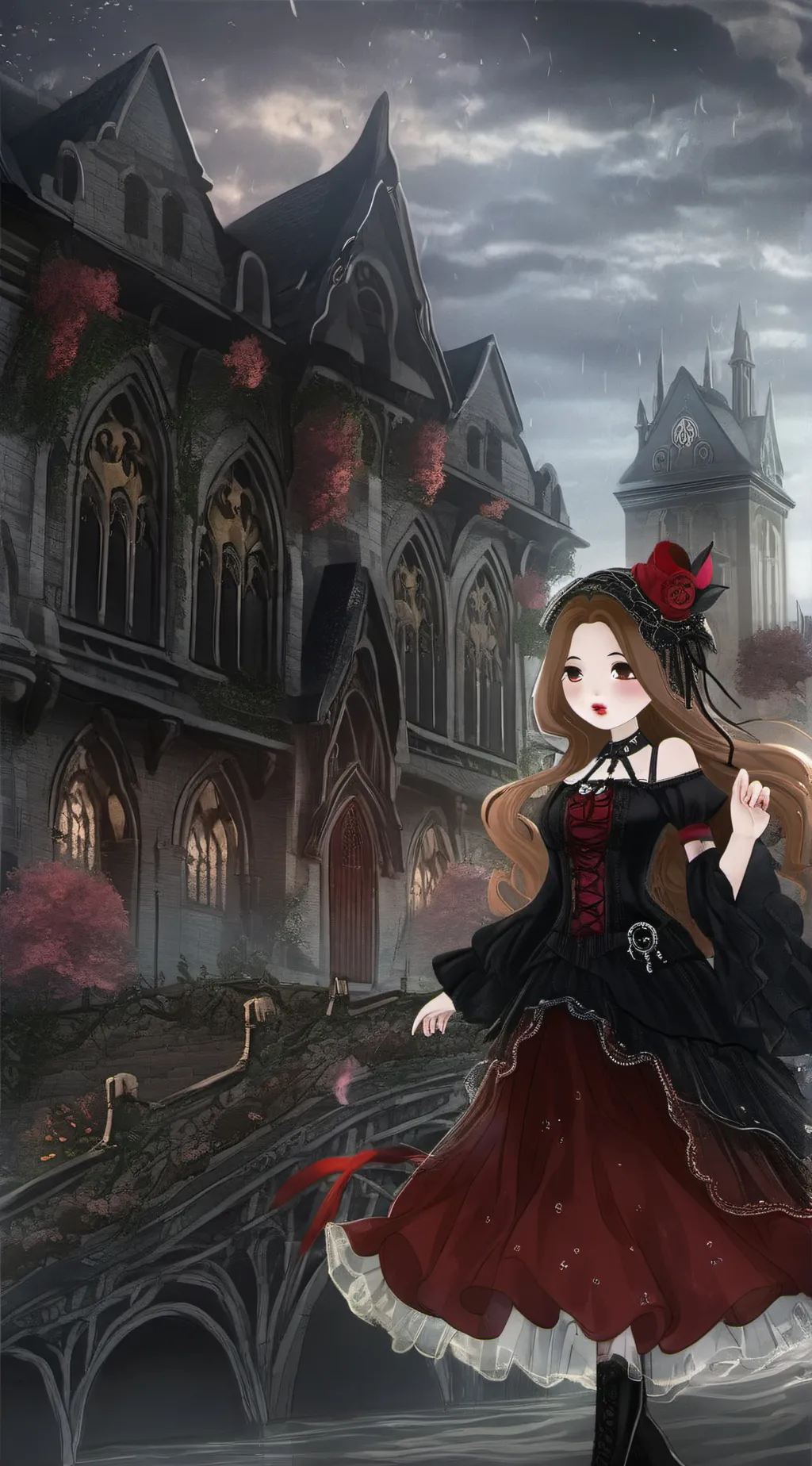 ai character: Agent Red background