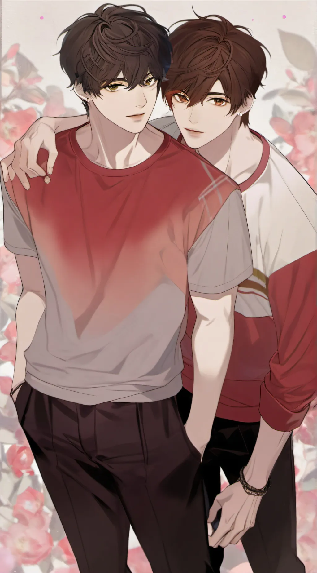 ai character: Dominic and Xavier background