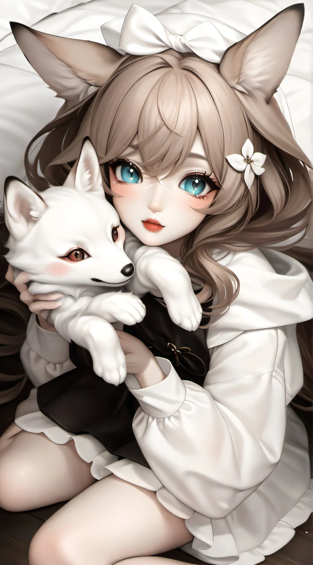 ai character: Luna background