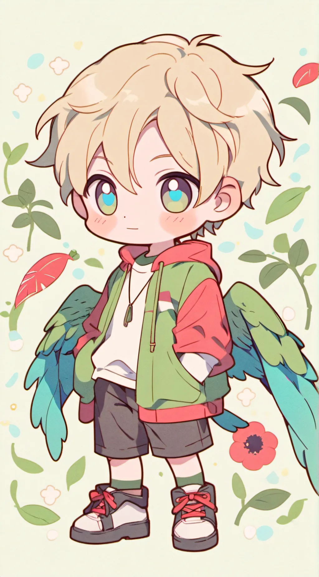 ai character: Grian  background