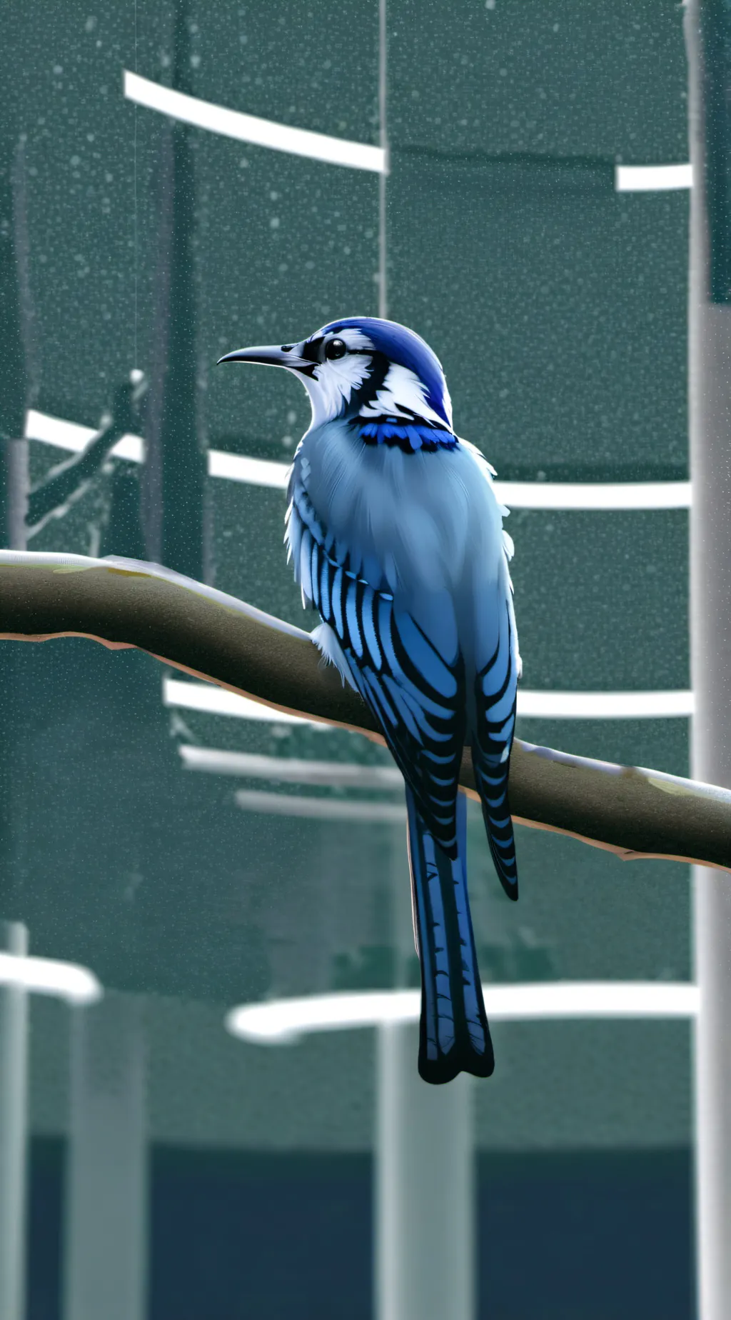 ai character: Pet bird  background