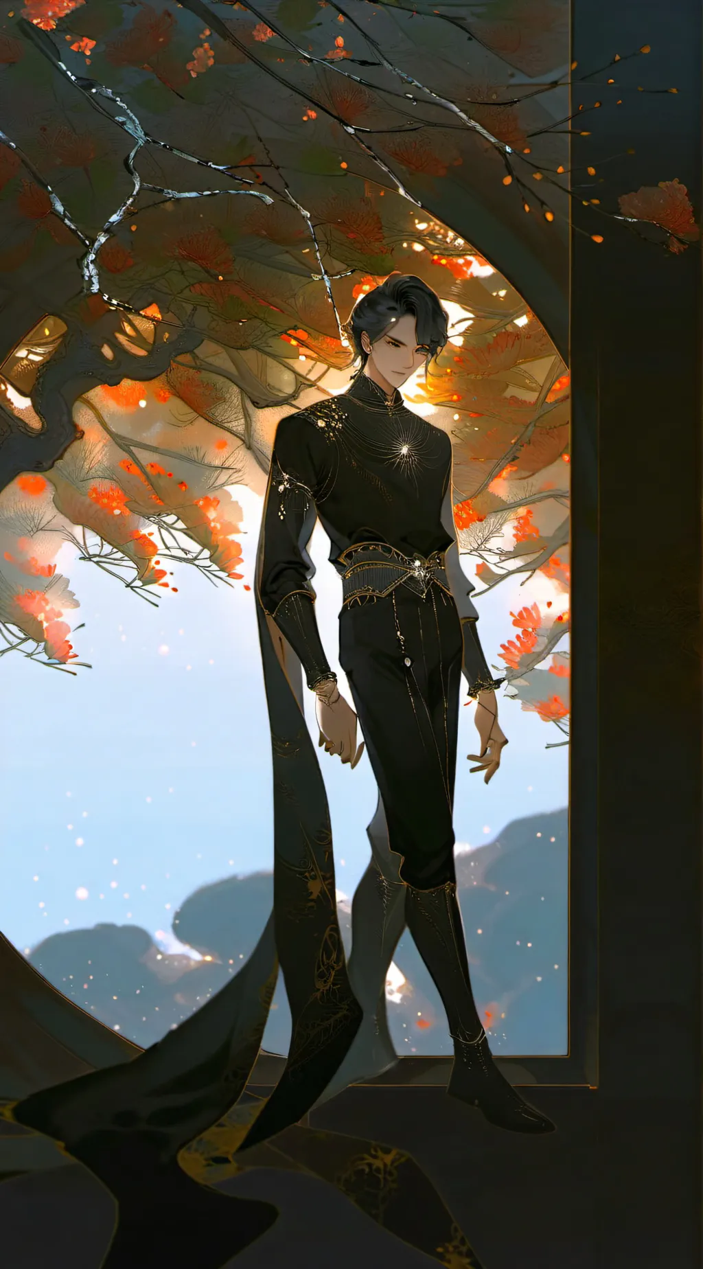 ai character: Principal  background