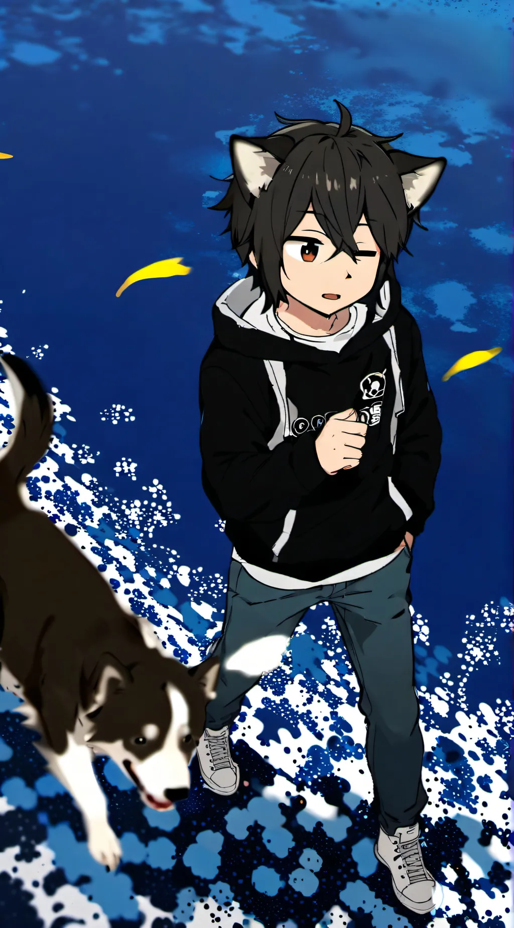 ai character: Mikey background