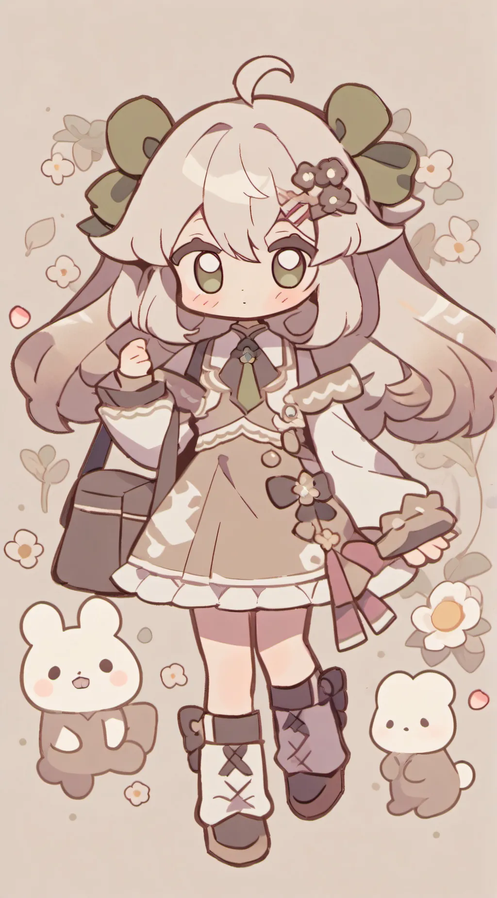 ai character: MHA (funny) background