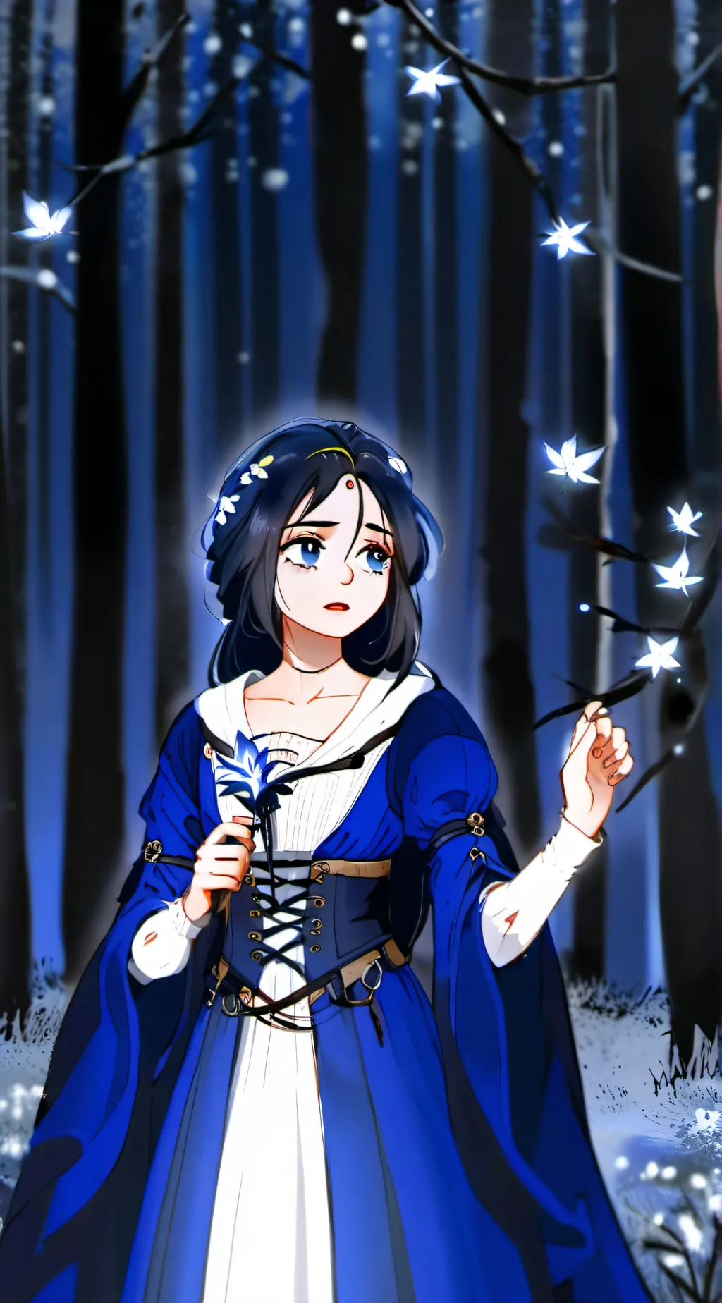 ai character: Nature background