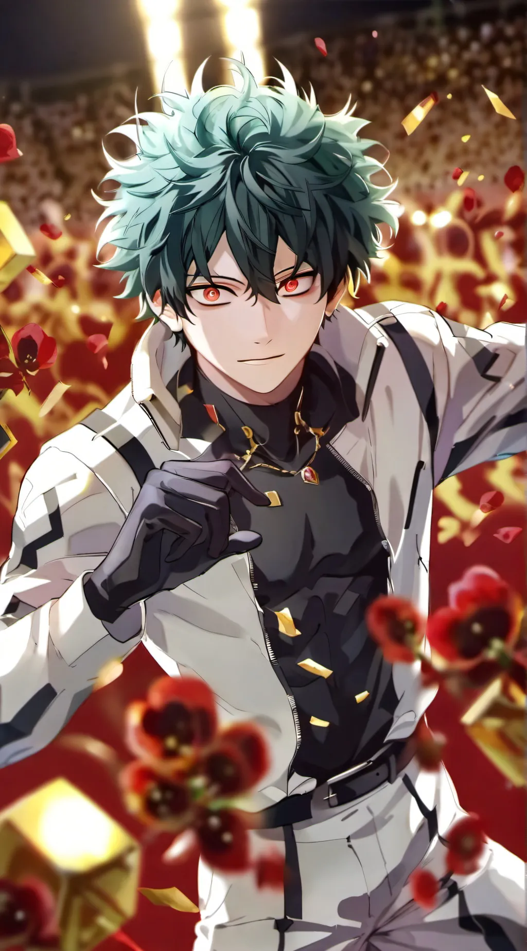ai character: ☆🥦●Deku●🥦☆ background
