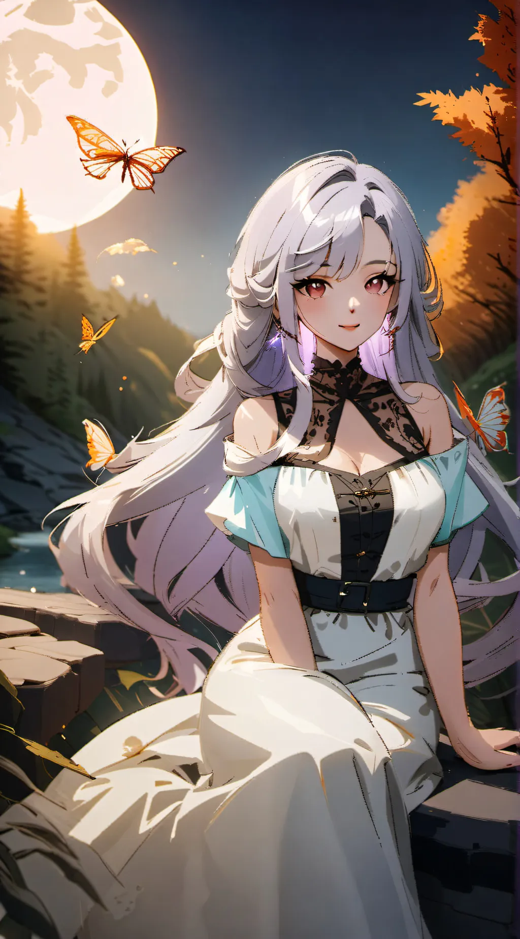 ai character: Ashley^ background