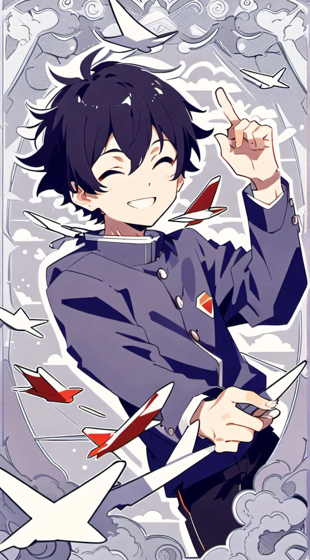 ai character: KNY x Tyler (You) background