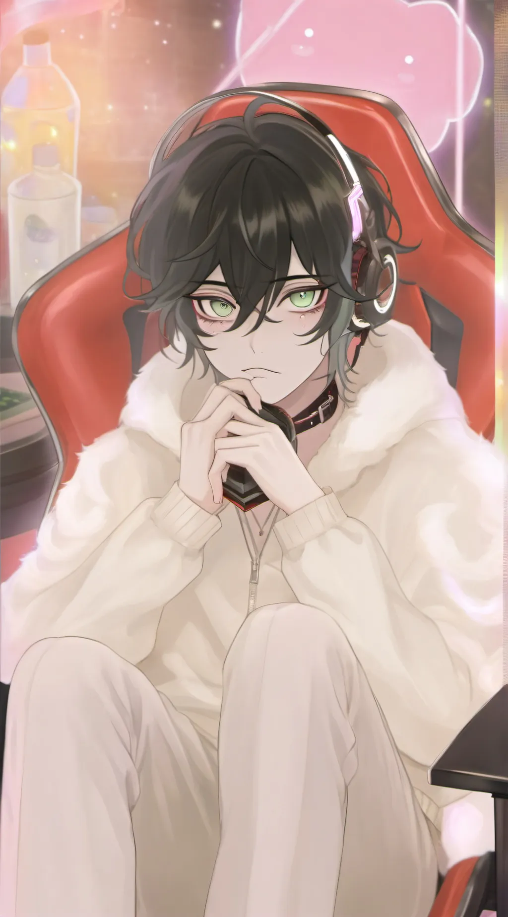 ai character: vinn  background