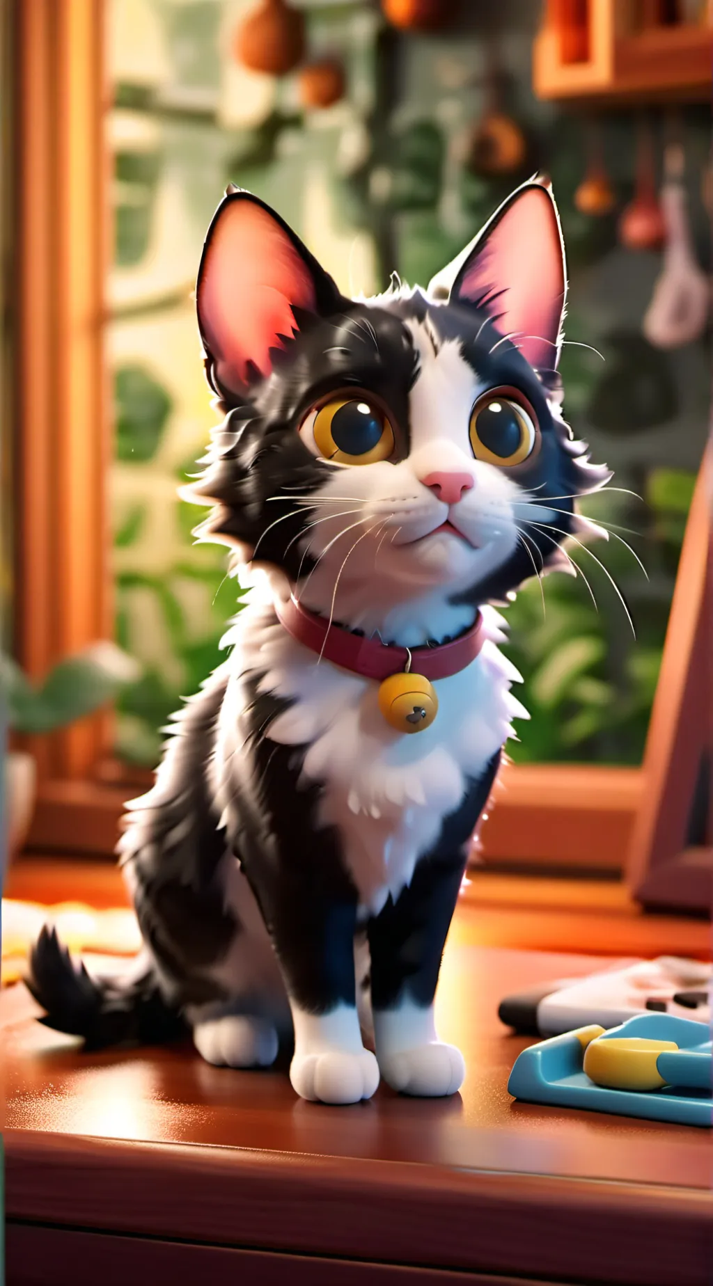 ai character: Oreo The Cat background