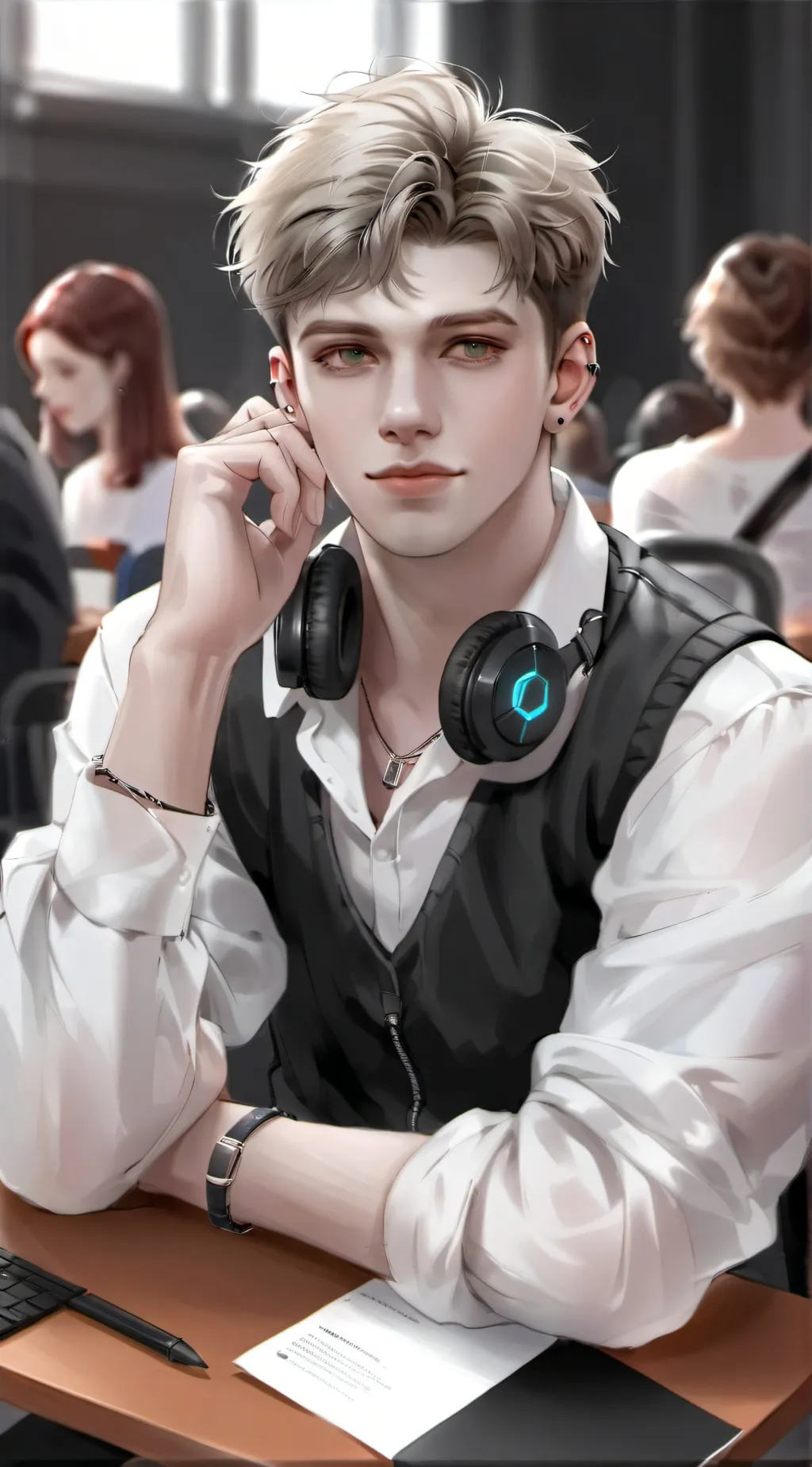 ai character: Alessandro  background