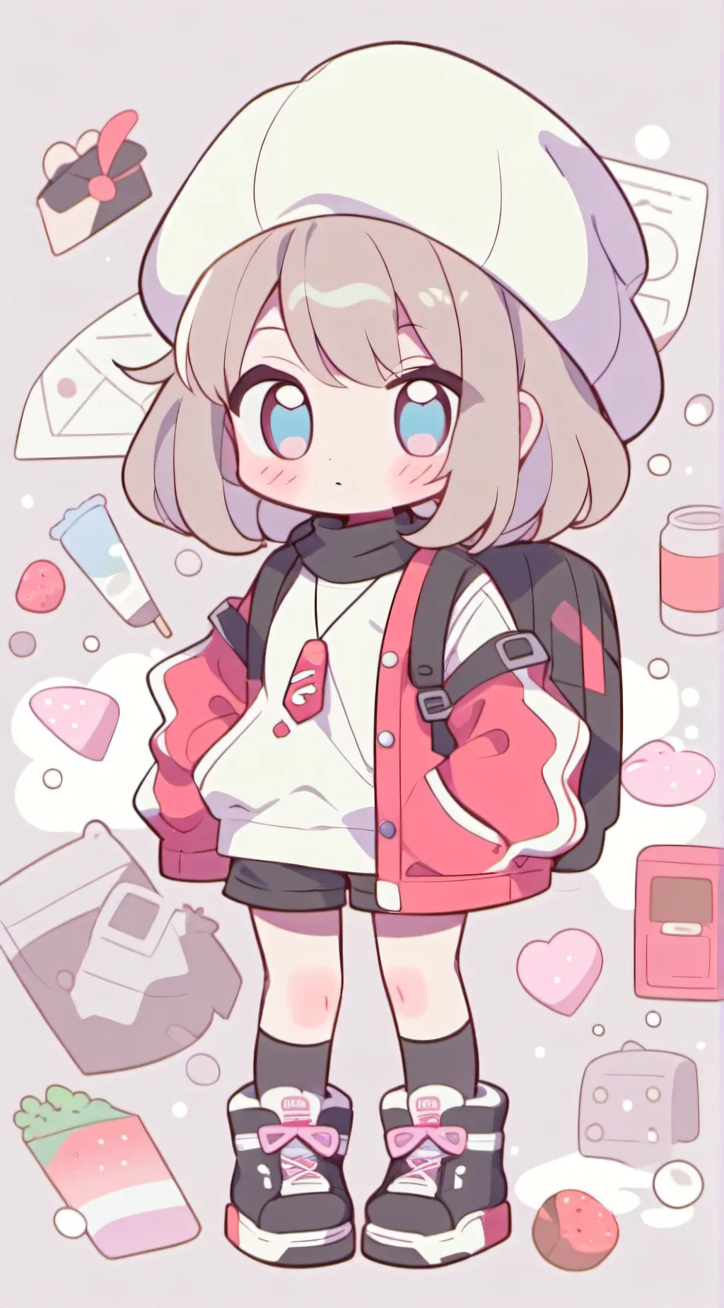 ai character: Athena background