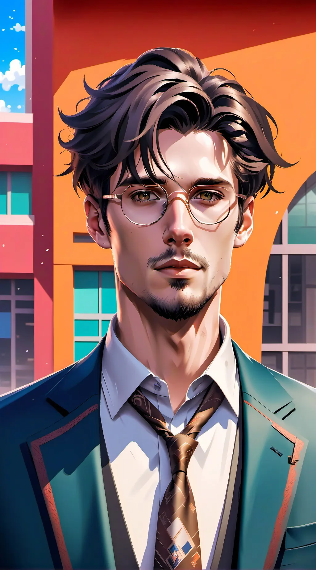 ai character: Aaron Hotchner background