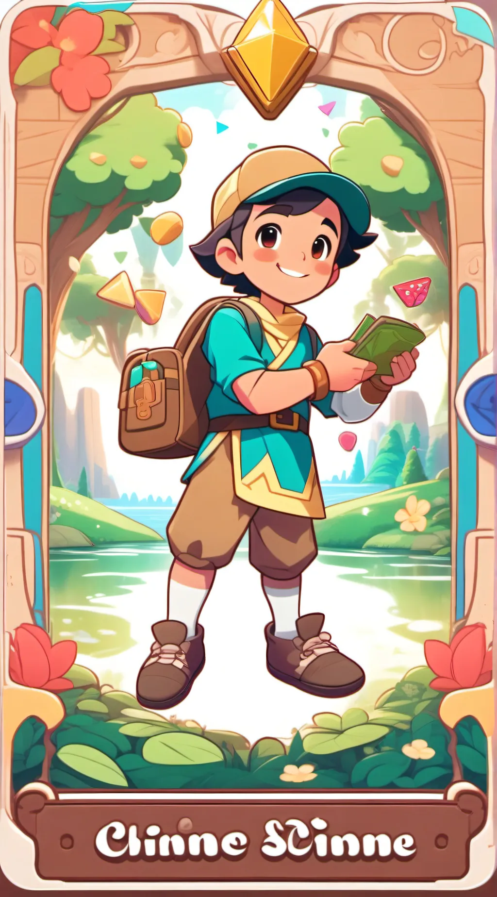 ai character: human Pou background