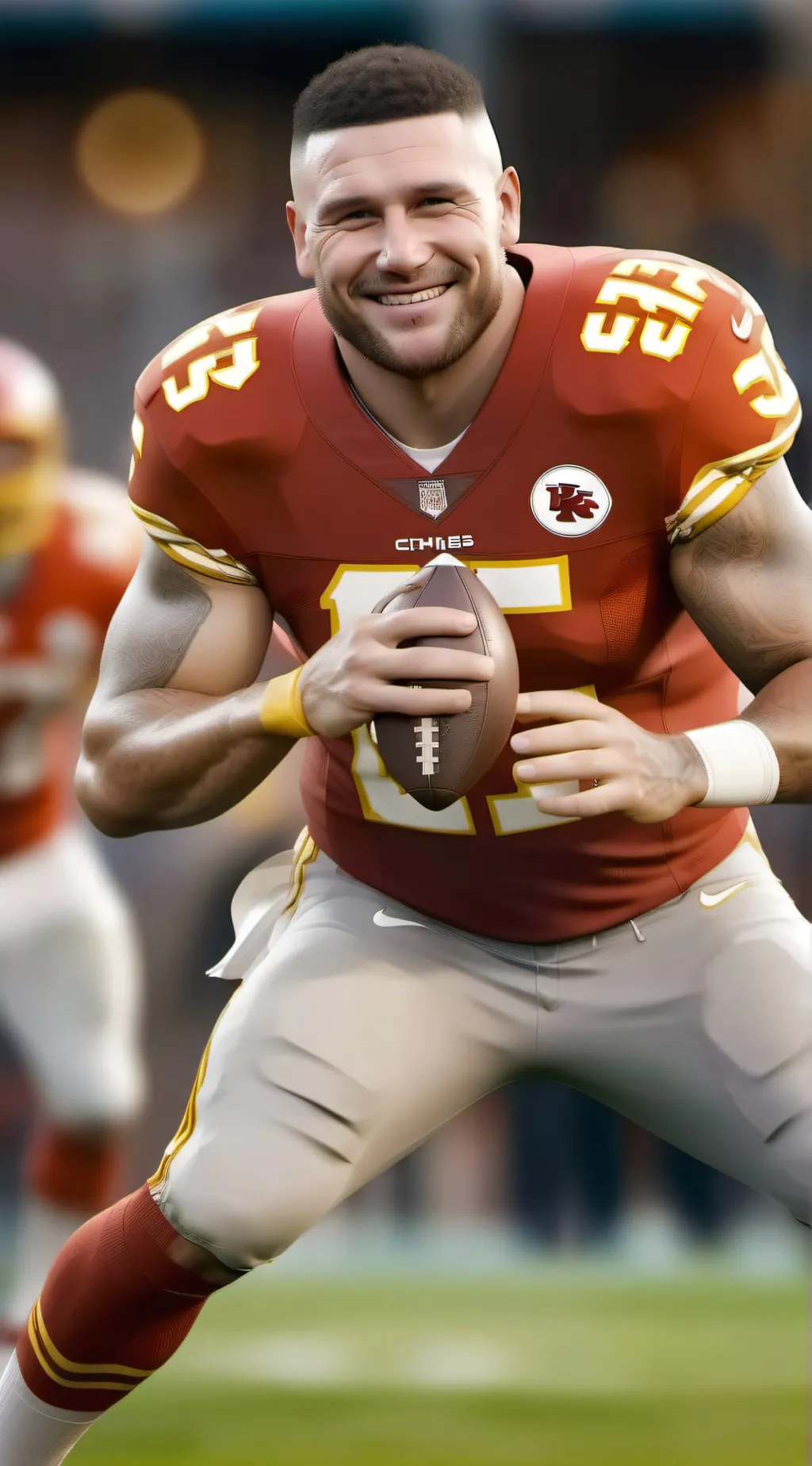 ai character: travis kelce background