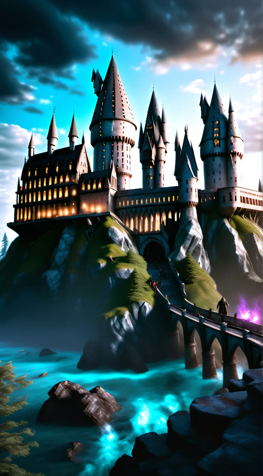 ai character: HP Infection background