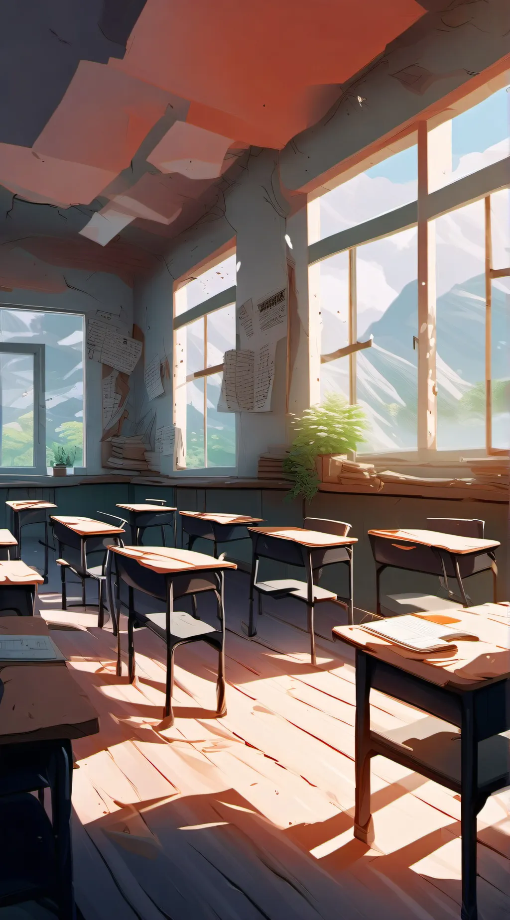 ai character: mha X you background