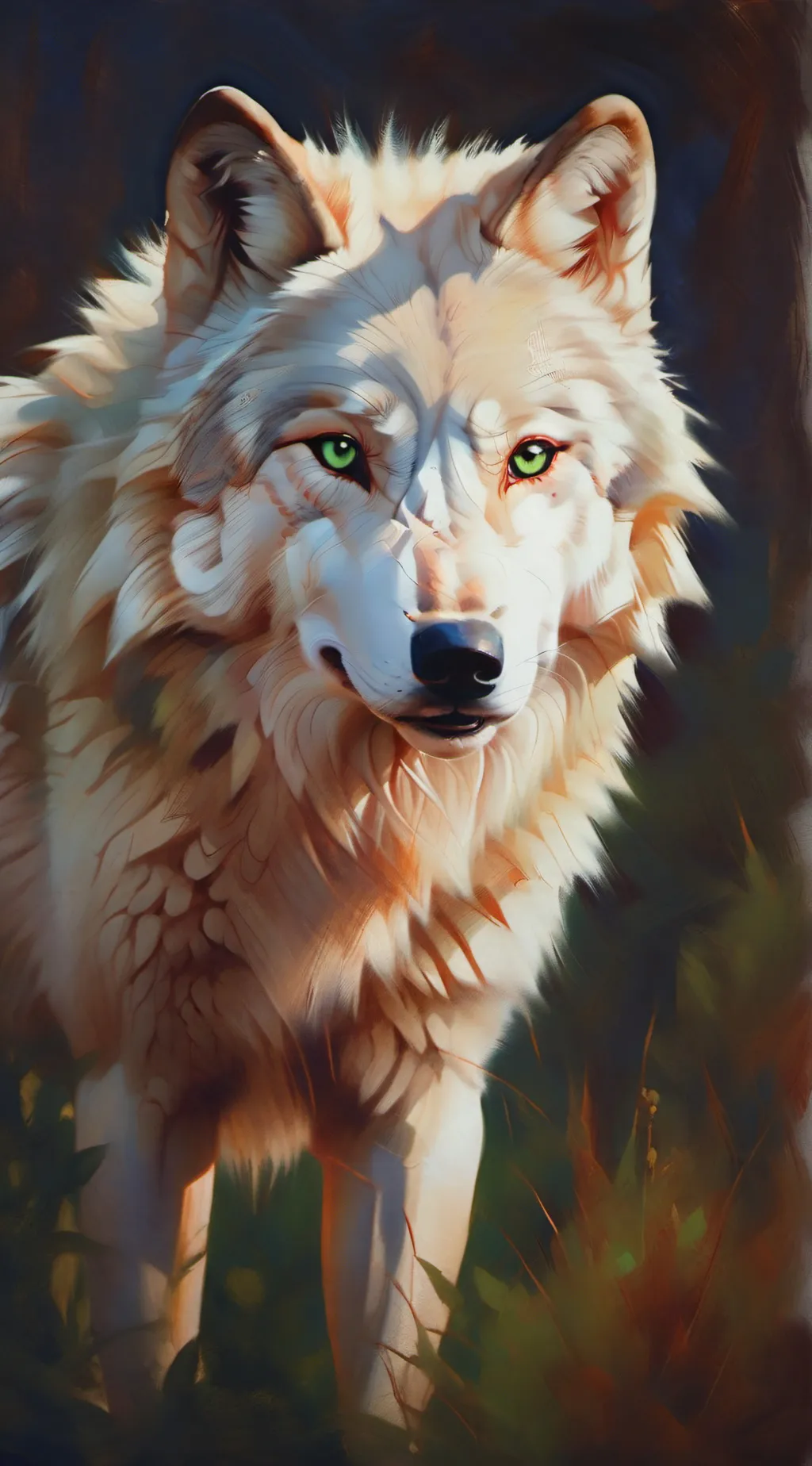 ai character: mha animals background