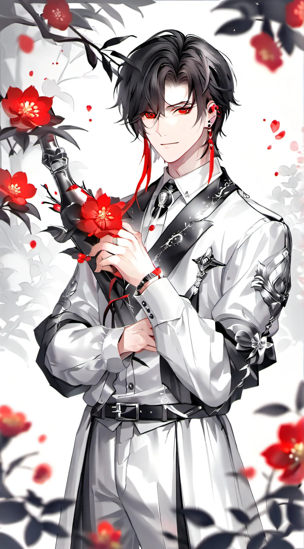 ai character: Zane✨ background