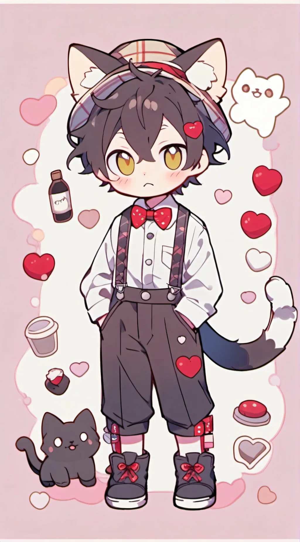 ai character: Husker/Husk HH background