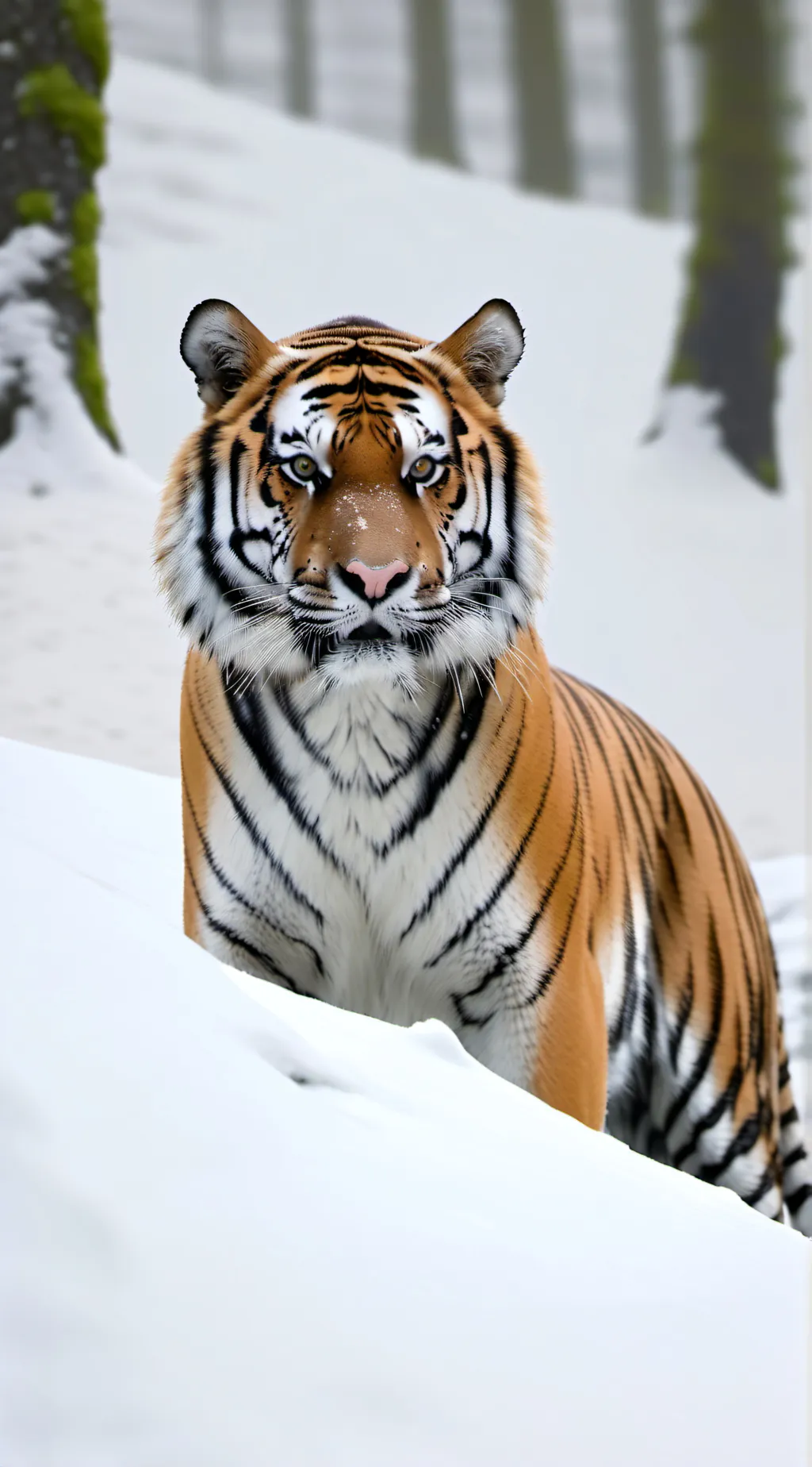 ai character: Tiger background