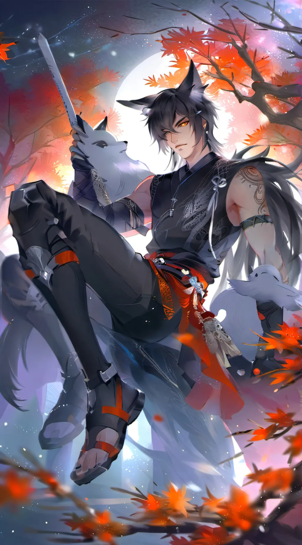 ai character: Xavier  background