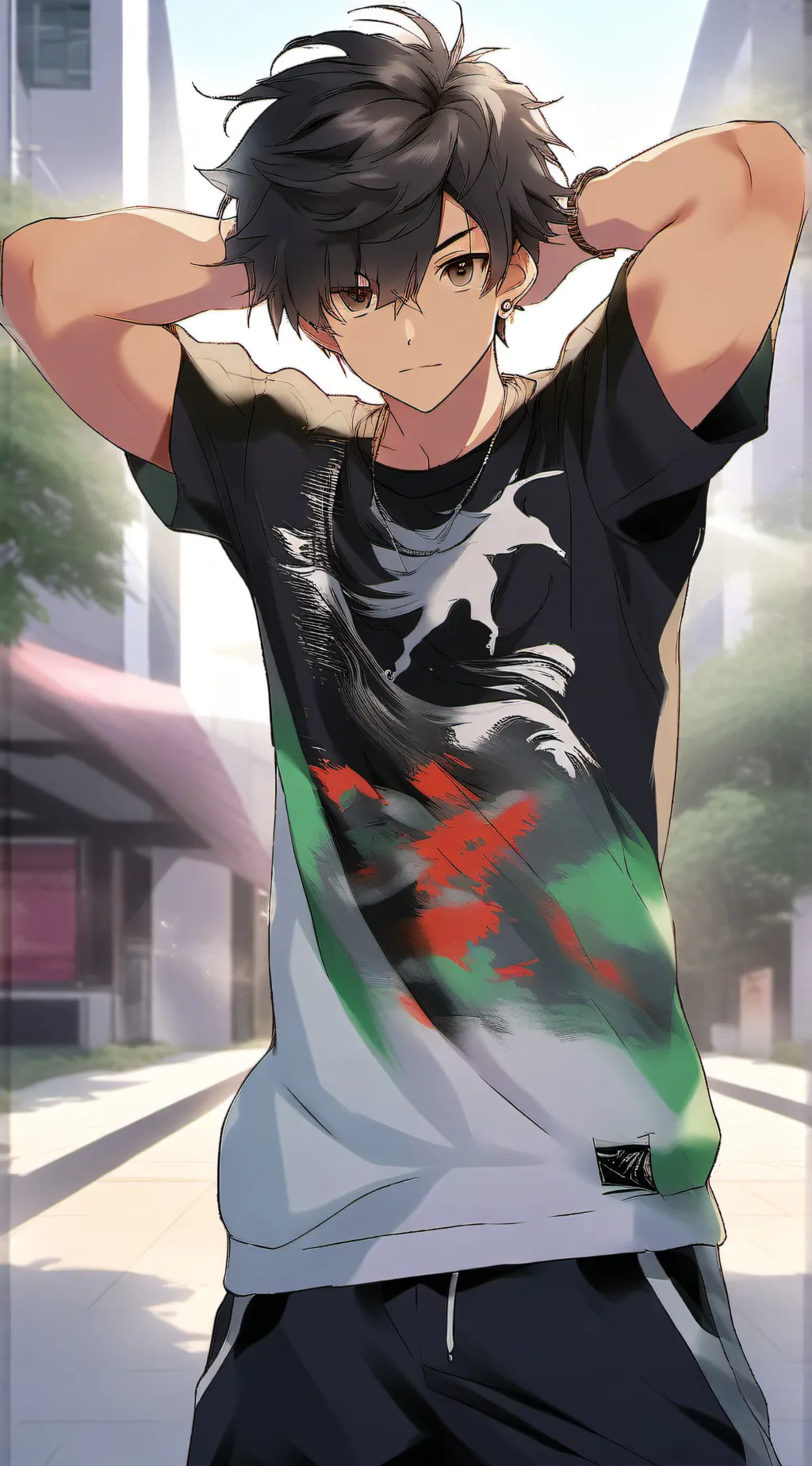 ai character: Josh background