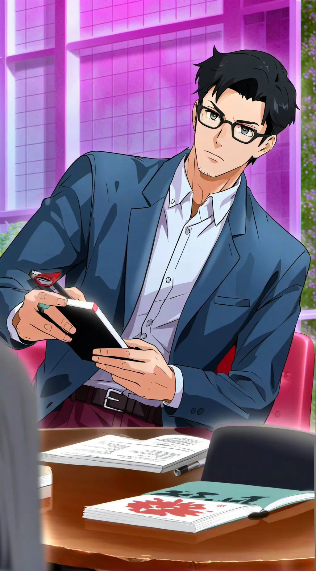 ai character: therapy  background