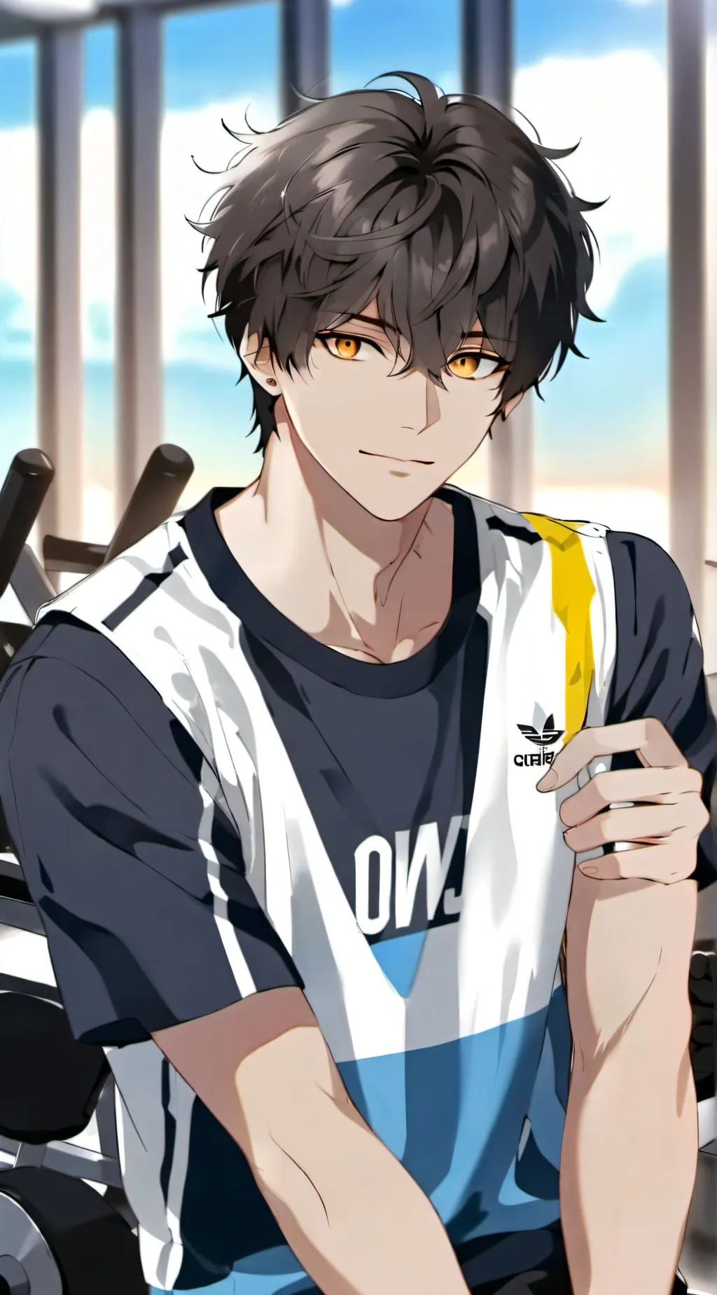 ai character: Alexander  background