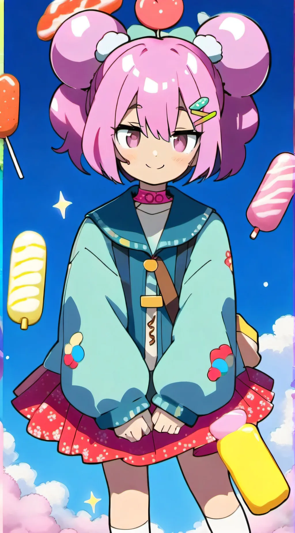 ai character: VANILBEAN background