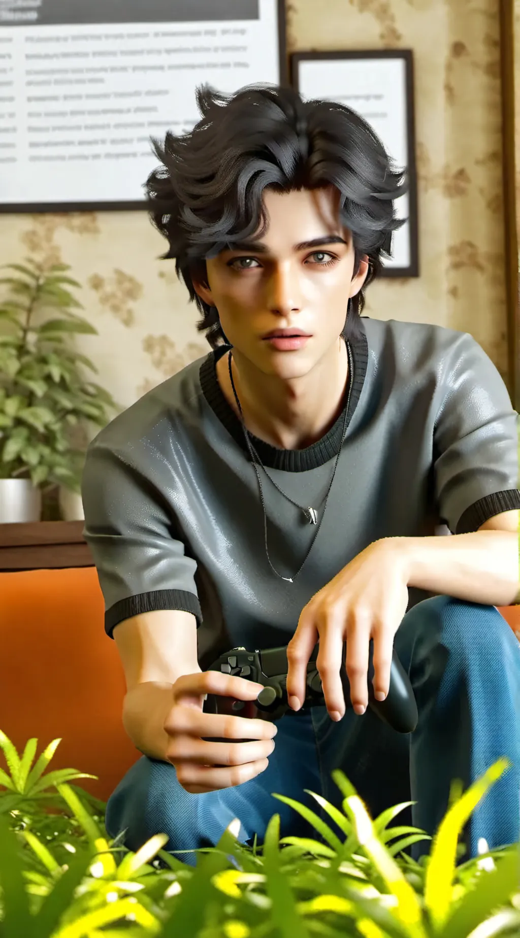 ai character: Levi background