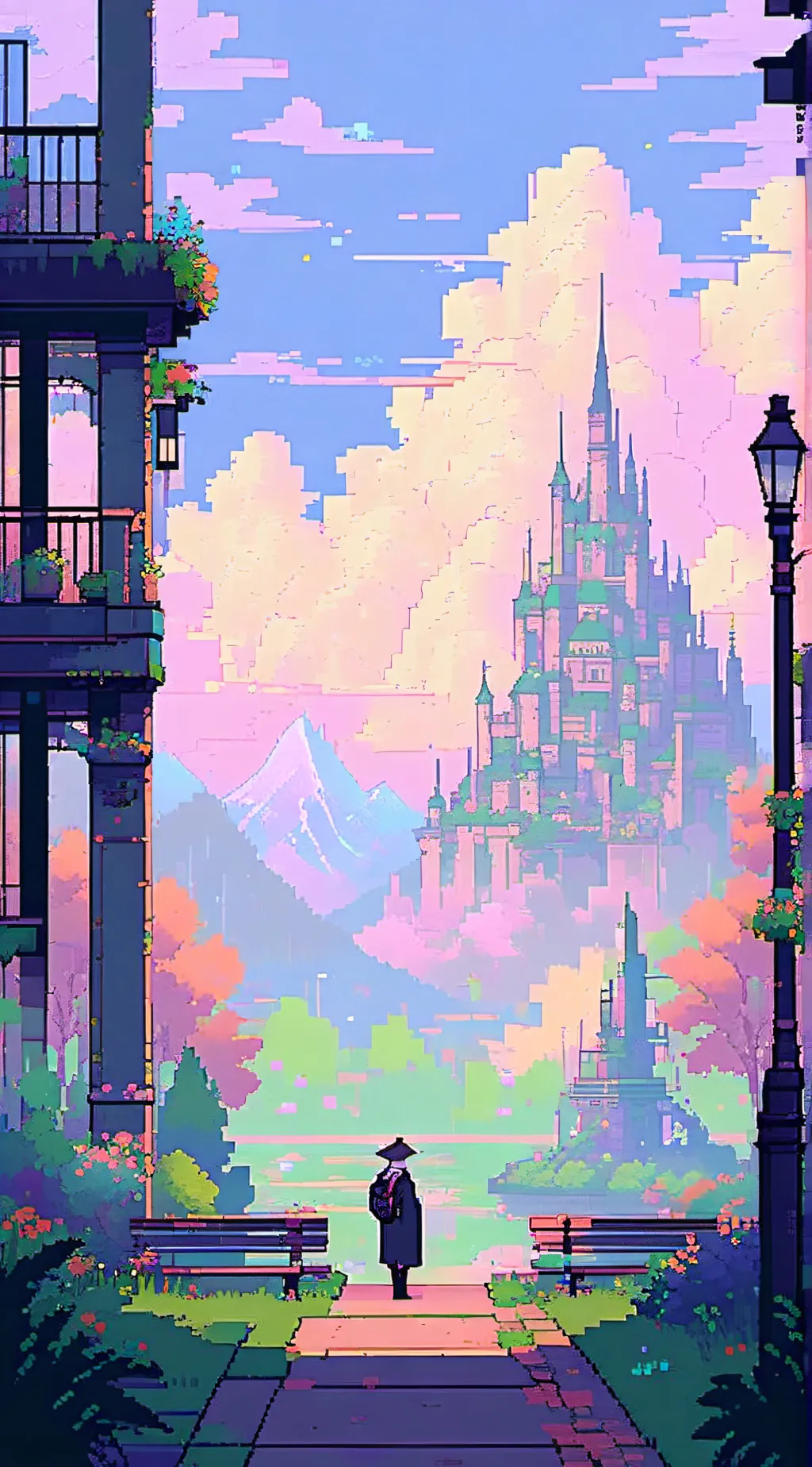 ai character: I know the future background