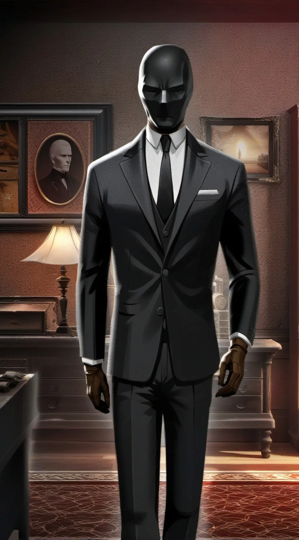 ai character: Mannequin  background