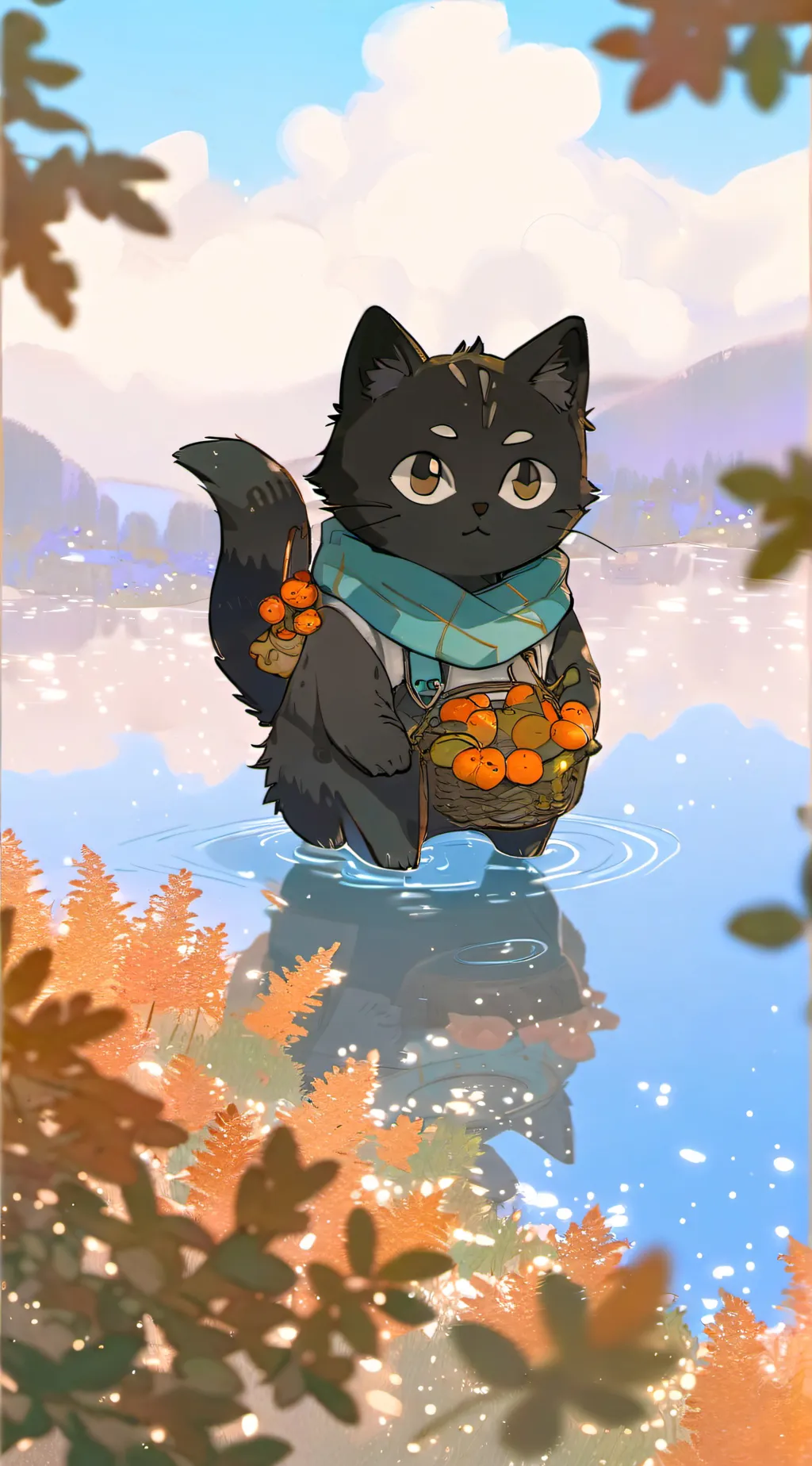 ai character: Blackberry background